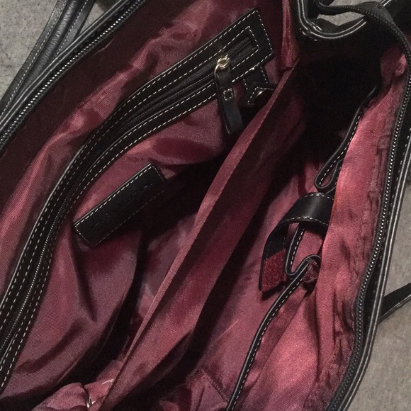 Franklin Covey leather tote - Picture 4 of 6